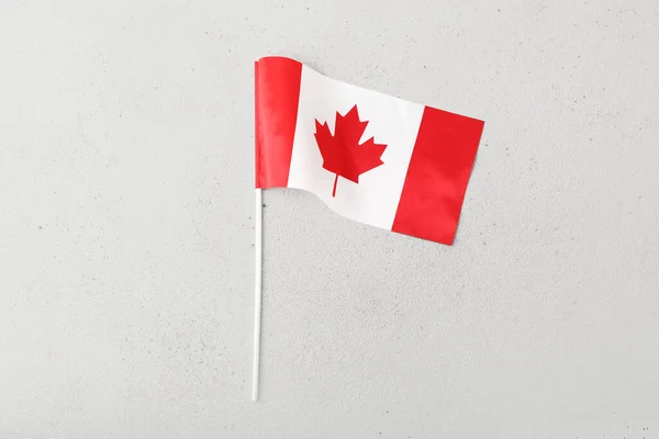 Bandera Canadá Sobre Fondo Blanco —  Fotos de Stock
