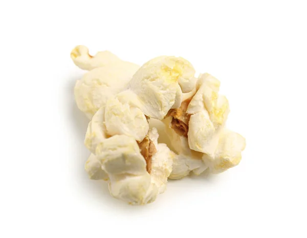 stock image Crispy popcorn on white background