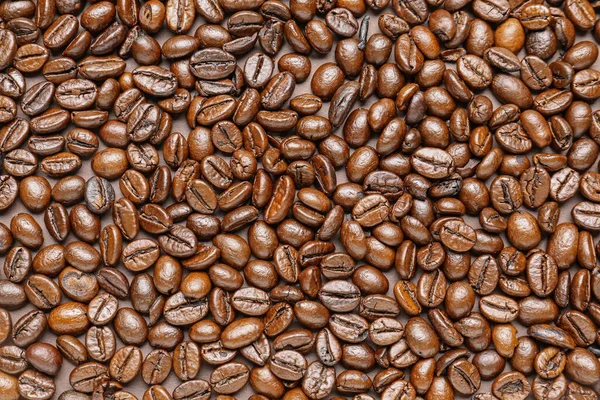 Closeup View Coffee Beans Background — Stock Photo, Image