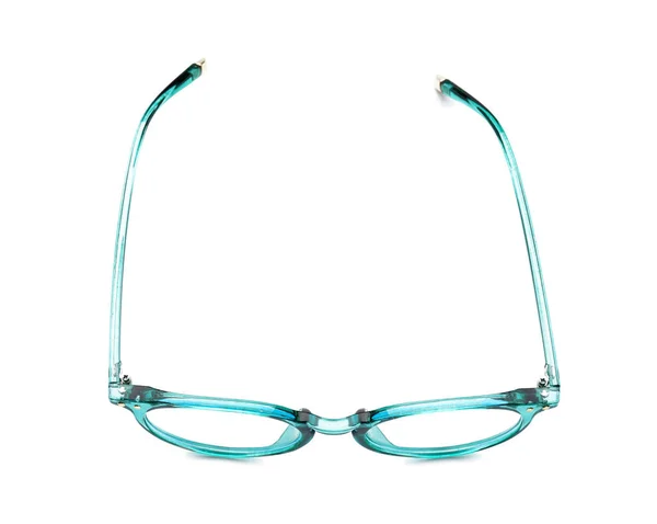 Snygga Glasögon Isolerad Vit Bakgrund — Stockfoto