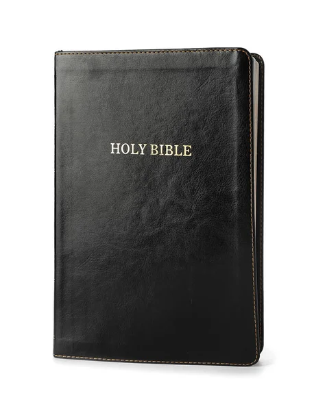 神圣的圣经被隔绝在白色背景上 — 图库照片