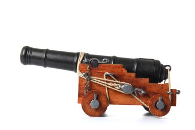 Oyuncak top modeli beyaz arkaplanda izole edildi