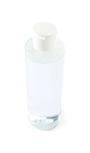 Bottle Micellar Water White Background — Stock Photo, Image
