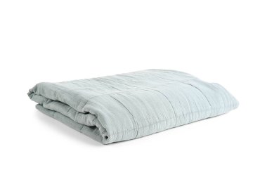 Beyaz arkaplanda gri ekose