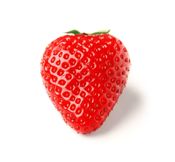Fresh Strawberry White Background — Stock Photo, Image