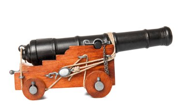 Oyuncak top modeli beyaz arkaplanda izole edildi