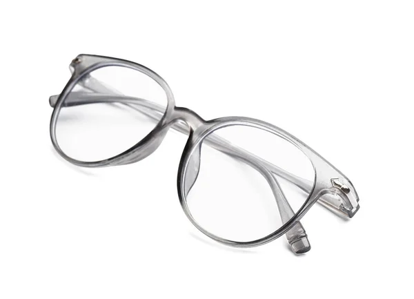 Stilvolle Brille Isoliert Auf Weißem Hintergrund — Stockfoto