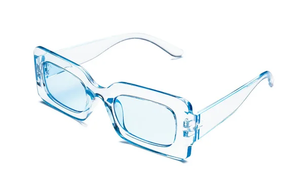 Óculos Sol Elegantes Isolados Fundo Branco — Fotografia de Stock