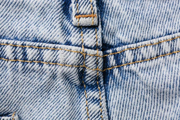 Jeans Vaqueros Con Estilo Como Fondo Primer Plano — Foto de Stock