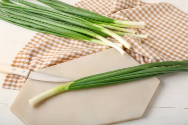 Taze taze soğanlı pano.