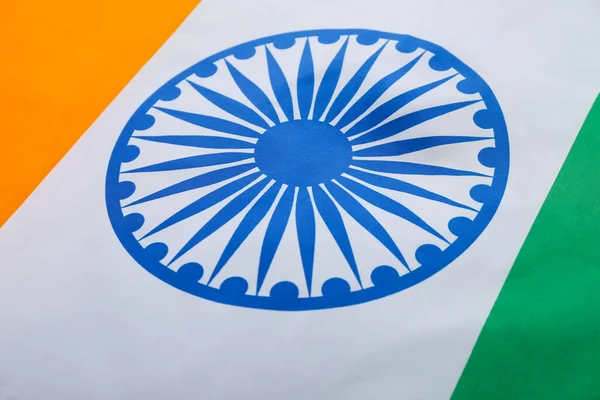 Stock image Flag of India as background