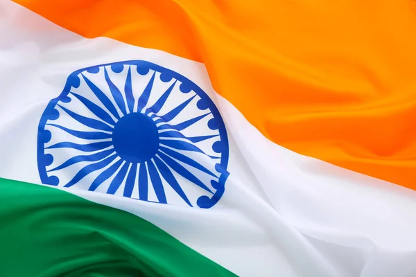 Εθνική Σημαία Της Ινδίας Φόντο — Φωτογραφία Αρχείου
