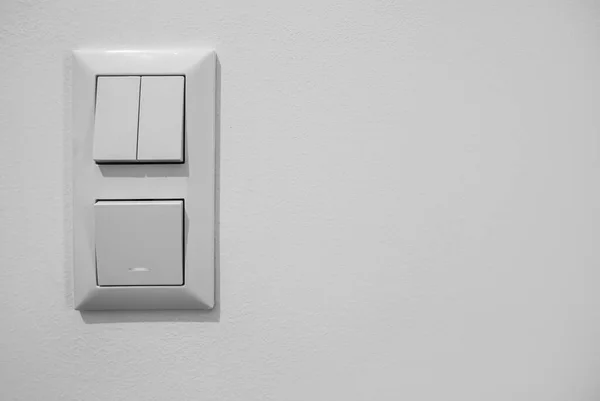 Interruptores Modernos Pared Luz —  Fotos de Stock