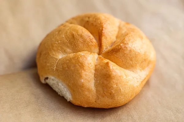 Kaiser Roll Parchment Paper — Stock Photo, Image