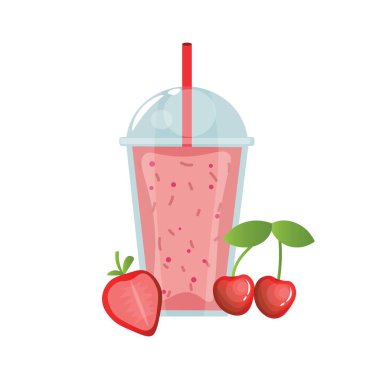 Beyaz arka planda taze meyve püresi.