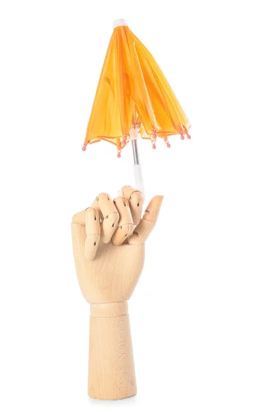 바탕의 우산으로 창의적 — 스톡 사진
