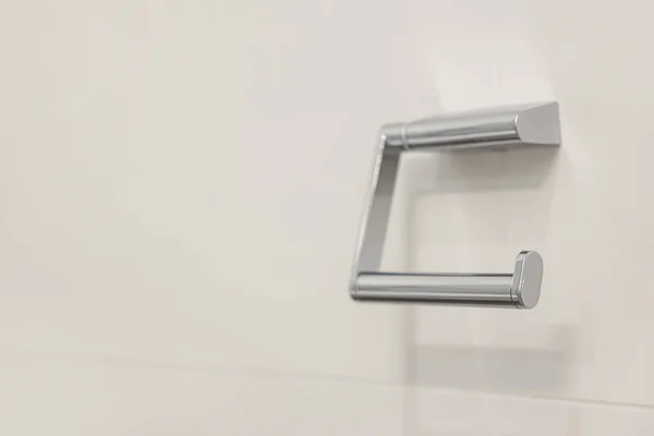 Toilet Paper Holder Light Wall — Stock Photo, Image