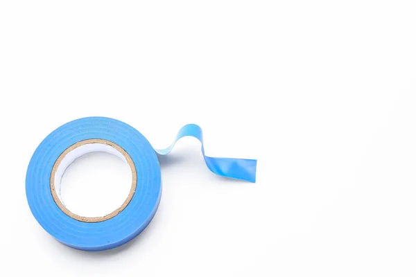Colored Tape In Large Rolls Image Stock Photo - Download Image Now -  Adhesive Tape, Blue, Circle - iStock
