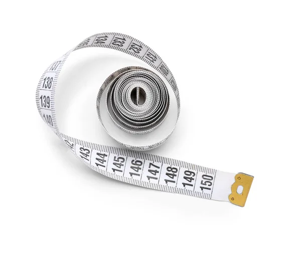 Tape Measure White Background — Stock Photo, Image