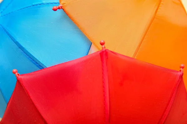 Textur Verschiedener Mini Regenschirme Als Hintergrund — Stockfoto