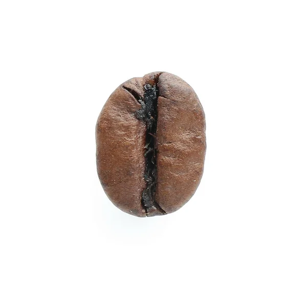 白底天然咖啡豆 — 图库照片