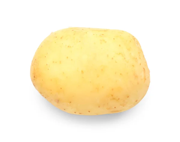 Rauwe Baby Aardappel Witte Achtergrond — Stockfoto