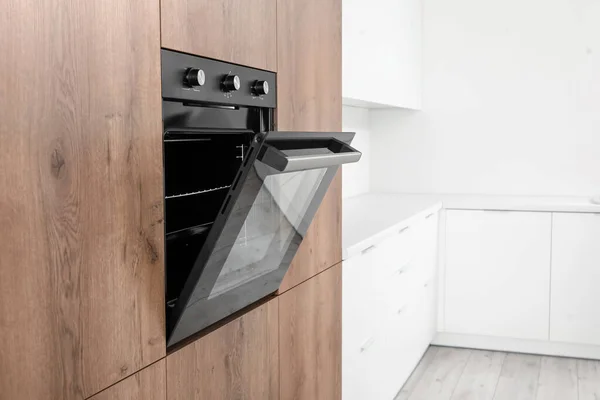 Moderne Ingebouwde Oven Keuken — Stockfoto