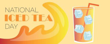 Ulusal Buzlu Çay Günü Afişi