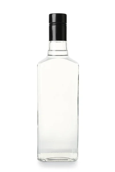 Butelka Wódki Izolowana Białym Tle — Zdjęcie stockowe
