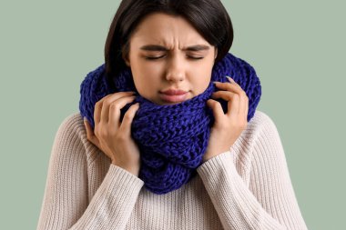 Hasta, genç bir kadın.