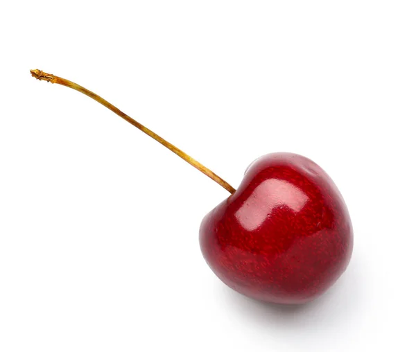 Sweet Cherry White Background — Stock Photo, Image