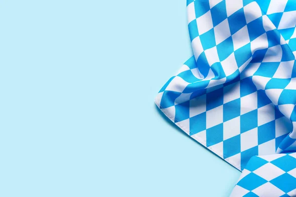 Stock image Flag of Bavaria on blue background