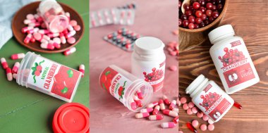 Masada yabanmersini hapları kolajı