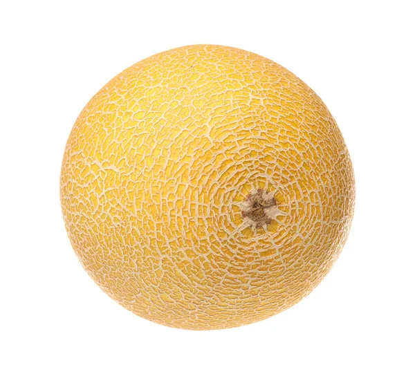 Süße Melone Auf Weißem Hintergrund — Stockfoto