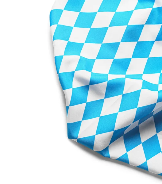 stock image Flag of Bavaria on white background