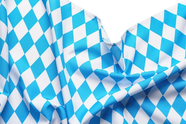 Flag Bavaria White Background — 图库照片