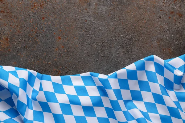 stock image Flag of Bavaria on dark background