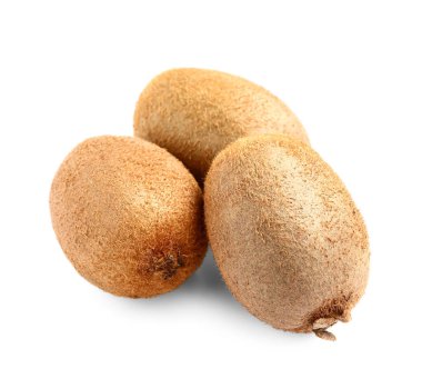 Beyaz Arkaplanda Taze Kivi