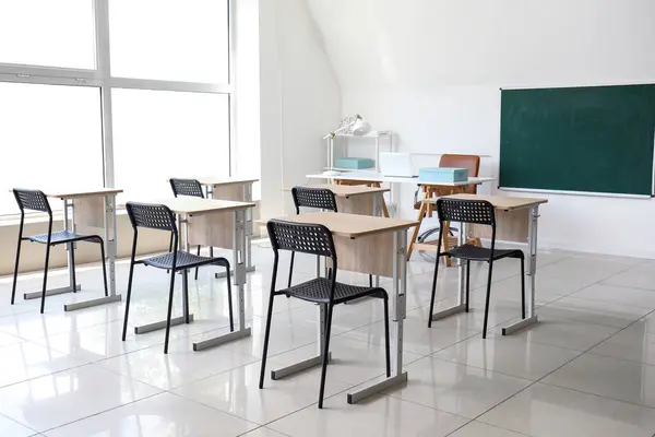 Interior Stylish Modern Empty Classroom — Stock Photo, Image