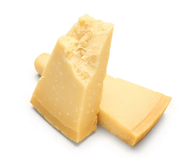 白を基調としたおいしいパルメザンチーズ — ストック写真