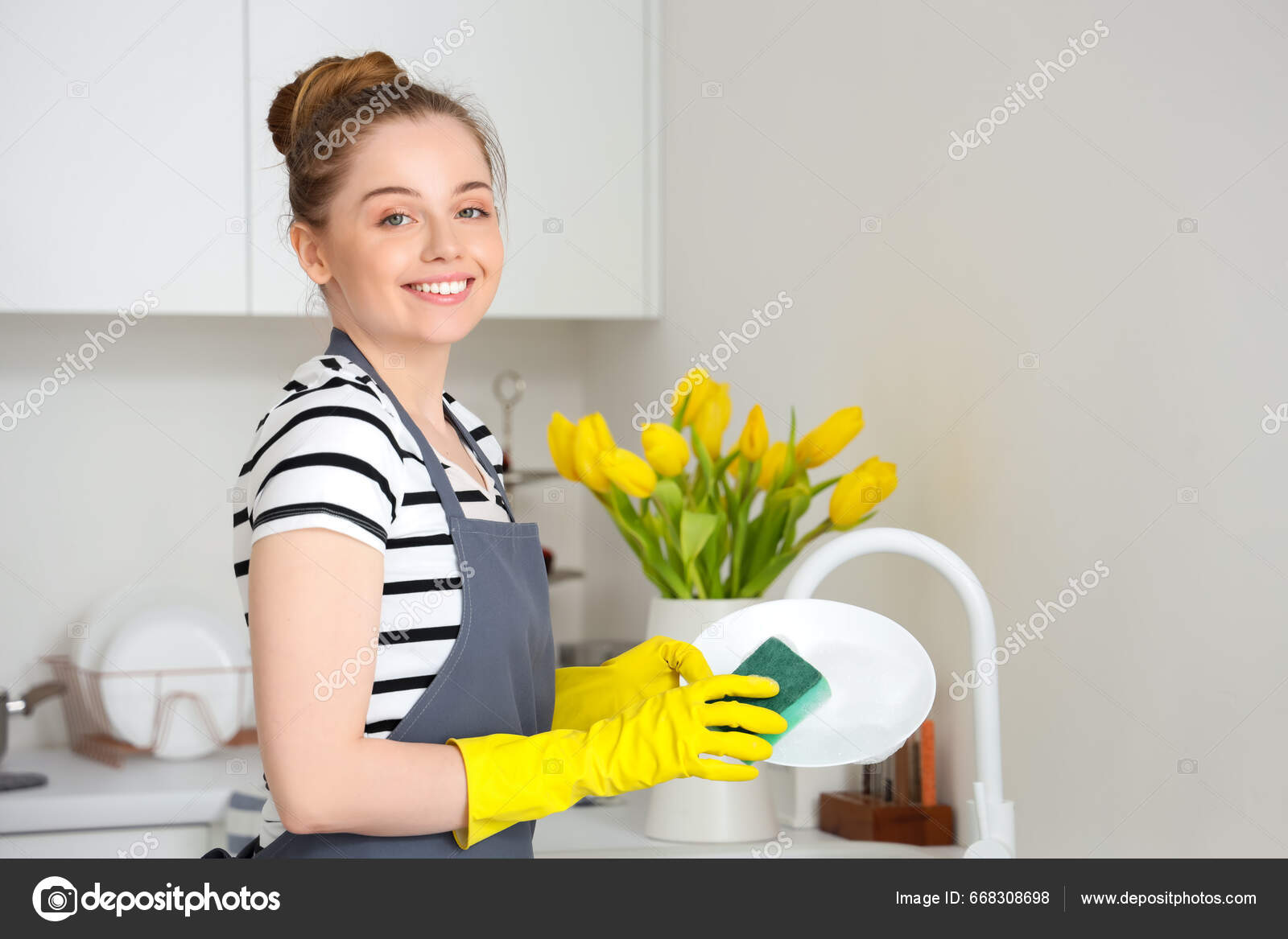 Pretty rubber gloves deals