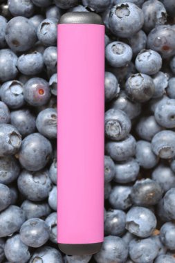 Yabanmersinli elektronik sigara, yakın plan.