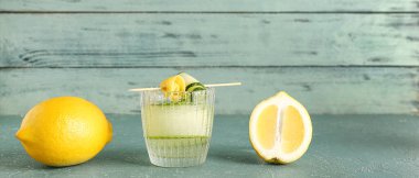 Masada salatalıklı soğuk limonata.