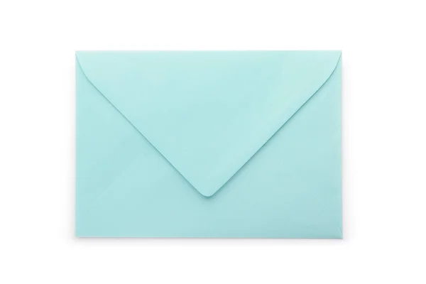 Paper Envelope White Background — Stock Photo, Image