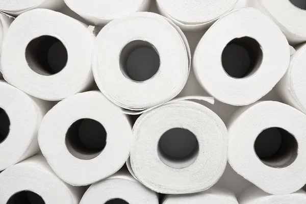 Birçok Rulo Tuvalet Kağıdı Portre — Stok fotoğraf
