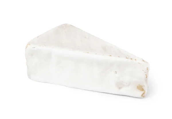 Tasty Camembert Cheese White Background — Stock Photo, Image