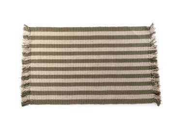 Beyaz arkaplanda zemin paspası