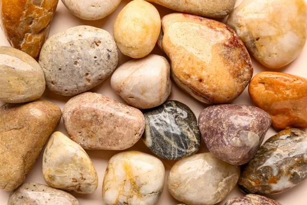 Texture Pebble Stones Closeup — Stock Photo, Image
