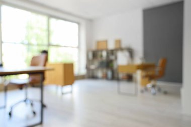 İş yeri ve modern ofis görüşü bulanık