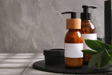 Masada şampuan şişeleri